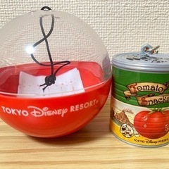 ディズニーランド　ガチャガチャトマト缶（未開封あり）
