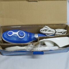 新品同様。気軽に衣類のしわ伸ばし♪ハンディーアイロン＆スチーマーお安くお譲りいたします！の画像