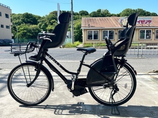 No.31ブリヂストン HY626C [電動アシスト自転車 HYDEE.II(ハイディー ツー) 3人乗り対応 26型 内装3段変速整備済み中古美品