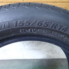 【お取引終了！】★中古 155/65R14 BRIDGESTONE NEXTRY TL 4本！交換工賃無料！の画像