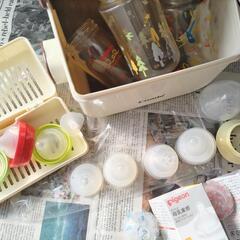 除菌じょーず、ピジョン哺乳瓶いろいろ