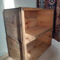 りんご箱の画像