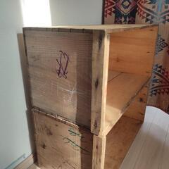 りんご箱の画像