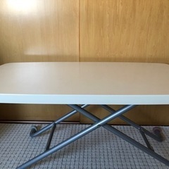家具 テーブル    昇降式の画像