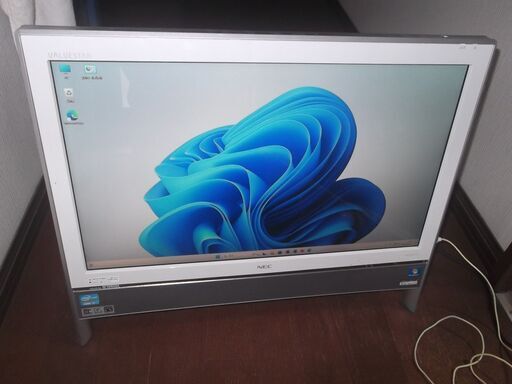 第112号　21.5型　NEC一体型パソコン　WIN11　SSD240GB　メモリ8GB