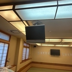 天釣型カラオケモニターテレビ