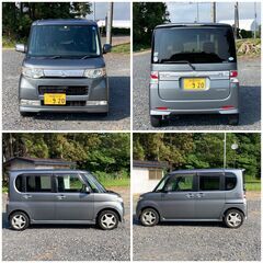 【車検たっぷり】H20/タントカスタムX/2WD/プッシュスタート/ナビ/13万キロ/スタッドレスの画像