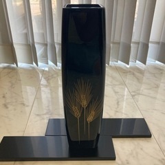 花瓶　わじま塗　麦