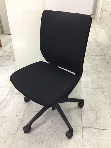 中古　美品　オカムラ　ヴィスコンテ　オフィスチェア　ガス椅子　ワークチェア　事務いす　デスクチェア　高機能チェア　OAチェア　肘なし 座スライド付 背もたれ5段階固定　愛知　一宮市　江南市　稲沢市　岩倉市　名古屋　岐阜　各務ヶ原　羽島　三重　グッドプライス一宮