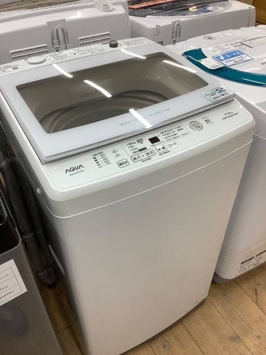 AQUAの全自動洗濯機(7.0kg)が入荷しました！