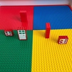 【お取引中】子供用 ブロック テーブルセット（LEGOも使用可能）の画像