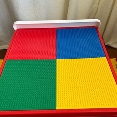 【お取引中】子供用 ブロック テーブルセット（LEGOも使用可能）の画像