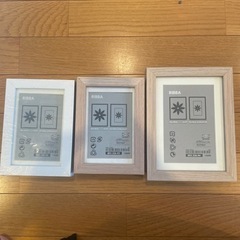額縁3点　IKEA 