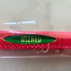 希少　wizard ナンバーフレーム　ピンク　おまけ付きの画像