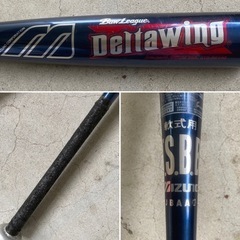 中古◆軟式バット◆バッグ付き◆野球◆バットの画像