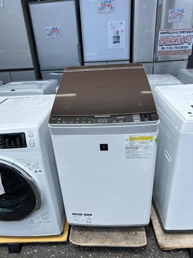 ★大幅値下げしました！！【シャープ】乾燥洗濯機  9k/4.5k  2016年製［ES-GX9A-T］【3か月保証★配達に設置込】自社配送時代引き可※現金、クレジット、スマホ決済対応※