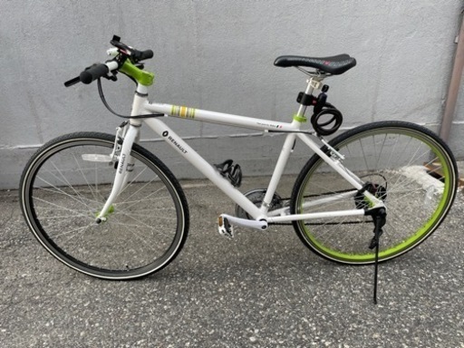 ★美品★ ルノー クロスバイク RENAULT AL-CRB7021-N WT 470mm 700X32C 外装21段変速 ホワイト