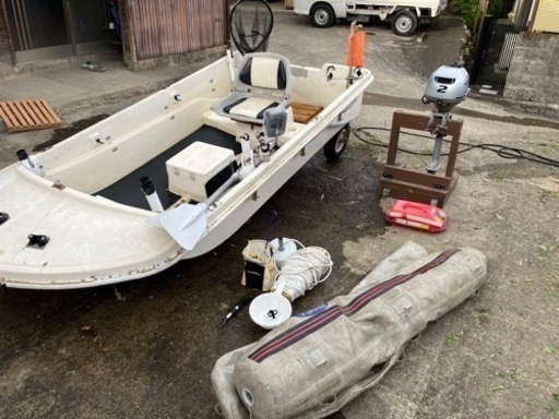 (取引先決定)2馬力ボートセット