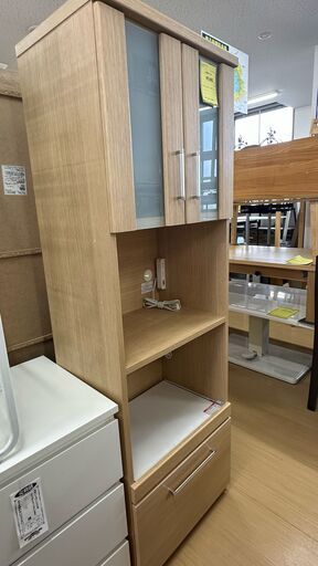 【U1631】★食器棚 ナチュラル