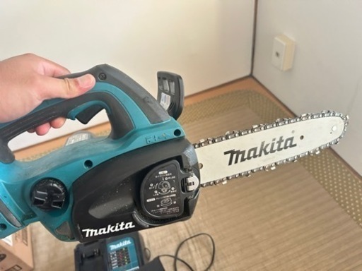 中古/動作確認済み マキタ　充電式チェンソー