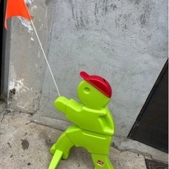 美品‼️US🇺🇸STEP2飛び出し坊やサインボードキッズアラート...