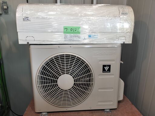 決定済ワ0121 SHARP2015年式2.2kw6畳適用35000円＠標準工事込み大阪市内＆岩出市内価格