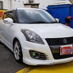 H27スイフトスポーツ・１オナ・6MT・カスタム・改造多数・フル...