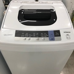 安心の6ヶ月間保証付き！HITACHI全自動洗濯機2019年製5.0kg【トレファク堺福田店】