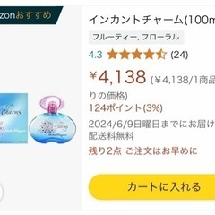 インカントチャーム　フェラガモ　香水の画像