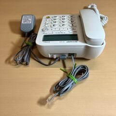 SHARP デジタルコードレス電話機・親機 JD-G31CLの画像