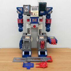 当時品 戦え!超ロボット生命体 トランスフォーマー ザ・ヘッドマスターズ C-114 フォートレスマキシマス 旧タカラ ジャンク扱い品の画像