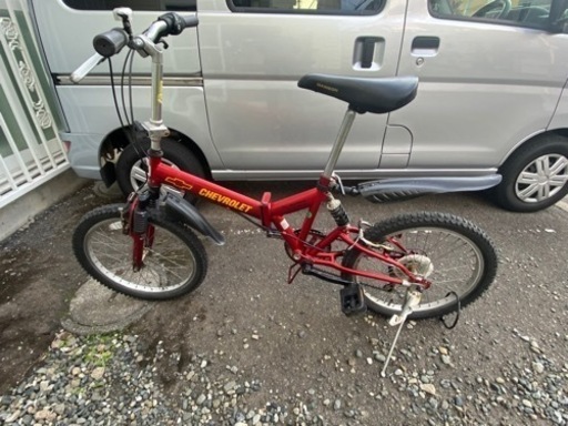 自転車　
シボレー折り畳みマウンテンバイク20インチ