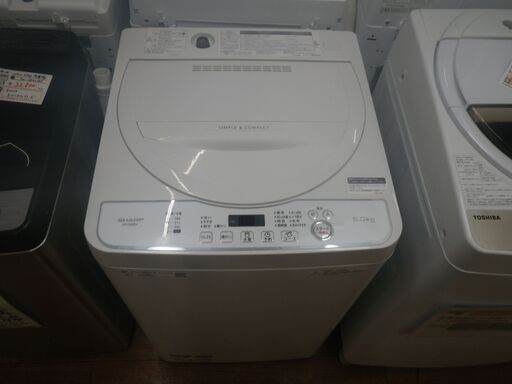 シャープ 6.0kg洗濯機 2019年製 ES-GE6DJ【モノ市場東浦店】41