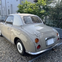 日産 フィガロ トパーズミスト 希少車の画像