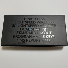 Lgicool PRO X TKL LIGHTSPEED ゲーミングキーボード テンキーレスの画像
