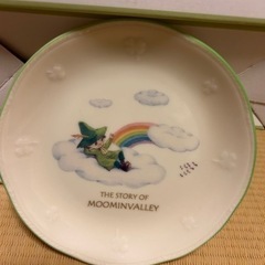 ムーミン　スナフキン　お皿　２枚の画像