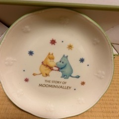ムーミン　スナフキン　お皿　２枚の画像