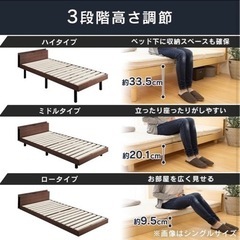 ベッドフレームの画像
