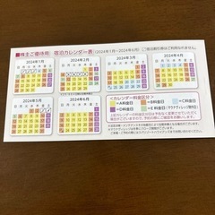 ハワイアンズ　株主優待　入場券の画像