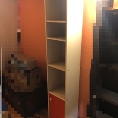 レトロ★扉付きカラーボックスの画像