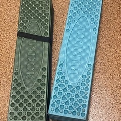 キャンプ用　持ち運べるクッションマット