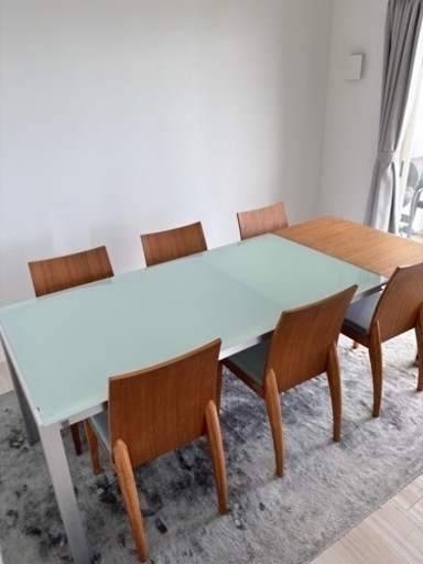 【高級ブランド】家具 ダイニングセット　椅子6脚