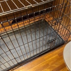 US   犬用ケージ ダブルドア  中型犬の画像