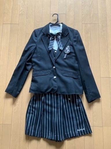 卒業式用 卒服 ナルミヤ blue cross 子供フォーマルスーツLL（女の子170相当）