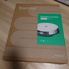 【手渡し値引き可能】新品で未開封です！！ルンバ白(Roomba Combo Essential robot)をお譲りします。