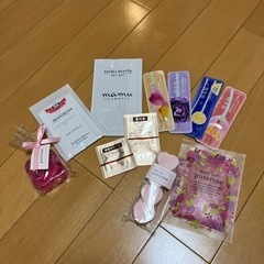 試供品・バスソルト・せっけんなど