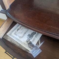 アンティーク キャビネット アンティーク家具 リビング キッチン マホガニー ヴィンテージ レトロ イギリス 英国の画像