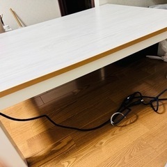 こたつ＆こたつ掛け布団セット 長方形105x75cm天板リバー ...