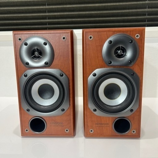 美品KENWOOD ケンウッド　2wayスピーカー ペア  LS-UDA77-M