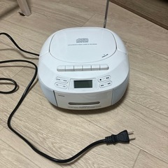 受け渡し相手決定済みCDプレーヤー、ラジカセ